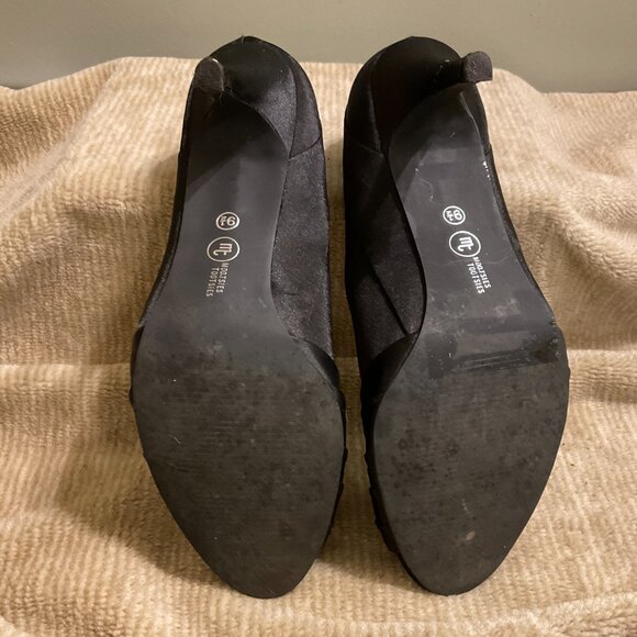 Mootsies Tootsies Dress Heels Formal Open Toe Shoe - Size 9.5 - Picture 5 of 5